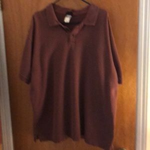 Men’s XXL Patagonia maroon short sleeve polo